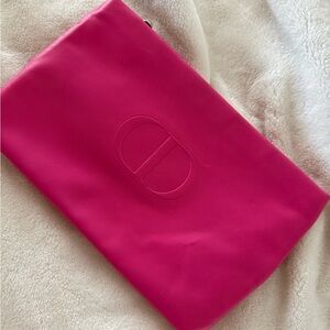 Victoria's Secret Pink and Black Clutch